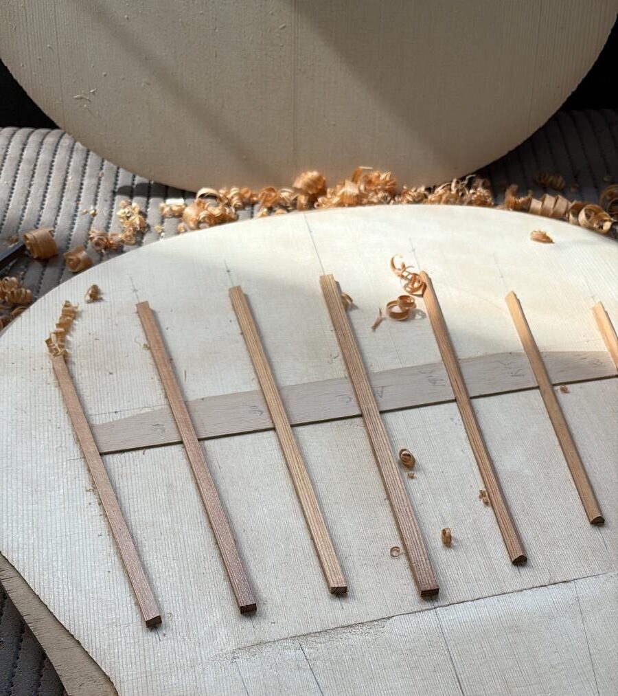 Guitarra española construida por Francisco Sánchez