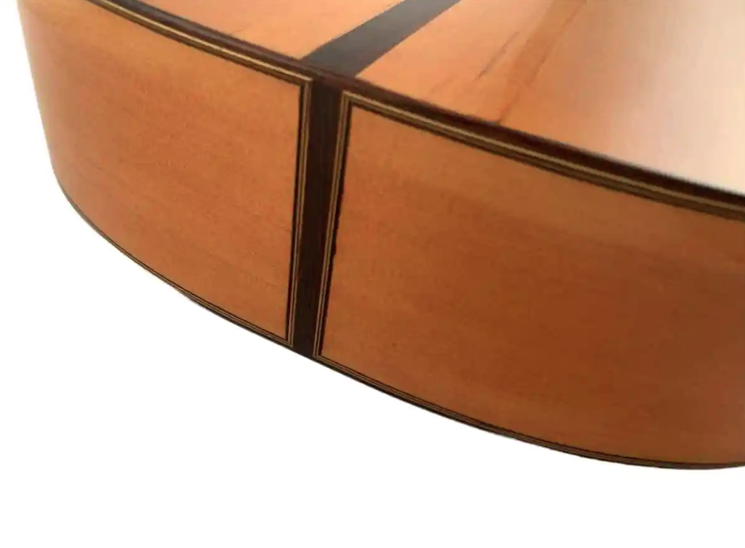 New decorative strip reconstructed to match the guitar’s original design