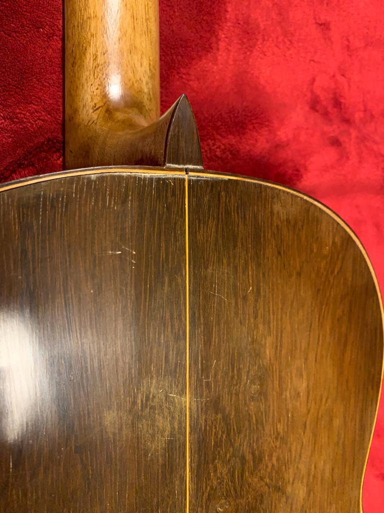 Interior of the 1945 Marcelo Barbero with its back braces detached